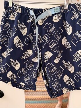 The North Face x Braindead Baggy Climber Blue Shorts Size M